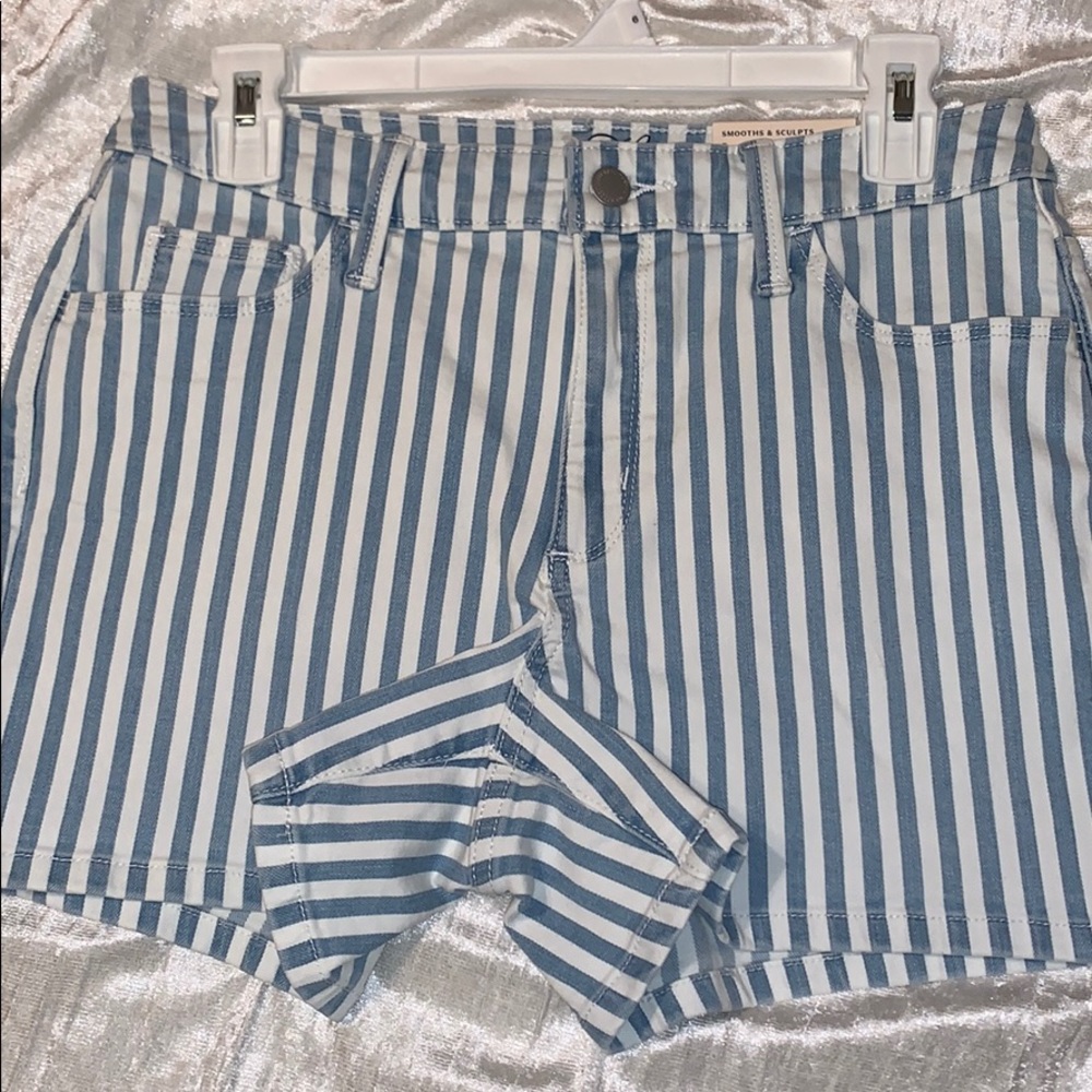 Pin Striped Shorts